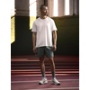 Nike Men’s Miler Dri-Fit UV Short-Sleeve Running Top(White/Reflective Silver)