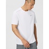 Nike Men’s Miler Dri-Fit UV Short-Sleeve Running Top(White/Reflective Silver)
