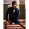 Nike Men’s Miler Uv Repel Running Jacket(Midnight Navy/Reflective Silver)