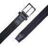 Nike Men’s Stretch Woven Belt(Black Herringbone)