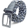 Nike Men’s Stretch Woven Belt(Black/Grey Multi)