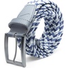 Nike Men’s Stretch Woven Belt(Light Blue Multi)