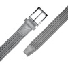 Nike Men’s Stretch Woven Belt(Lt. Grey Herringbone)