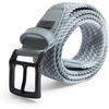 Nike Men’s Stretch Woven Belt(Lt Grey/Dust Diamond)