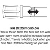 Nike Men’s Stretch Woven Belt(Navy Herringbone)