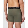 Nike Men’s Ultra Comfort Boxer Brief Underwear (3-Pack)(Ash)