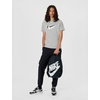 Nike Unisex Adult Classics Heritage Sweep Backpack | Mens and Womens(Black/Black/White)