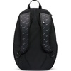Nike Unisex Adult Classics Heritage Sweep Backpack | Mens and Womens(Black/Black/Wolf Grey)