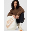 Nike Unisex Adult Classics Heritage Sweep Backpack | Mens and Womens(Sail/Sail/Rose Gold)