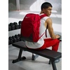 Nike Unisex Adult Gameday Brasilia X Backpack (24L or 30L) | Mens & Womens(Tough Red/Black/Reflect Silver)
