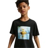 Nike Unisex Big Kids’ Sportswear Club Photo Graphic T-Shirt – Boys & Girls((Mammal)/Black)