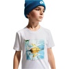 Nike Unisex Big Kids’ Sportswear Club Photo Graphic T-Shirt – Boys & Girls((Mammal)/White)