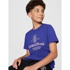 Nike Unisex Big Kids’ Sportswear Club Rules T-Shirt – Boys and Girls(Deep Royal Blue)