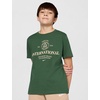 Nike Unisex Big Kids’ Sportswear Club Rules T-Shirt – Boys and Girls(Fir)