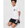 Nike Unisex Big Kids’ Sportswear Club T-Shirt with Pocket – Boys and Girls(White)