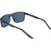 Nike Unisex Fire Polarized Rectangular Sunglasses(Dark Grey/Polar Red Flash)