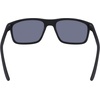 Nike Unisex Fire Polarized Rectangular Sunglasses(Matte Black/Polar Grey)