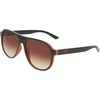 Nike Unisex Vintage Icon Aviator Sunglasses(Sequoia / Brown Gradient)