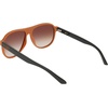 Nike Unisex Vintage Icon Aviator Sunglasses(Sequoia / Brown Gradient)