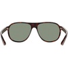 Nike Unisex Vintage Icon Aviator Sunglasses(Tortoise / Green)