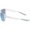 Nike mens Nike Premier Zone Square Sunglasses(Clear / Ice Blue Mirror)