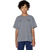 Nike Big Kids’ Sportswear Club Speed and Sport T-Shirt – Boys and Girls(Smoke Grey)