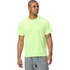 Nike Men’s Miler Dri-Fit UV Short-Sleeve Running Top(Volt Ice/Reflective Silver)