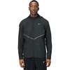 Nike Men’s Miler Uv Repel Running Jacket(Black/Black/Reflective Silver)