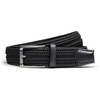 Nike Men’s Stretch Woven Belt(Black Herringbone)