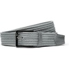 Nike Men’s Stretch Woven Belt(Lt. Grey Herringbone)