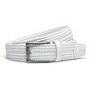 Nike Men’s Stretch Woven Belt(White Herringbone)