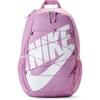 Nike Unisex Adult Classics Heritage Sweep Backpack | Mens and Womens(Light Magenta/Light Magenta/White)