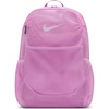 Nike Unisex Adult Gameday Brasilia Mesh Backpack (27L) | Mens and Womens(Light Magenta/Light Magenta/White)