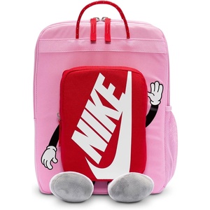 Nike Kid’s Boxy Backpack, Black/University Red/White, MISC(Pink Rise/University Red/White)