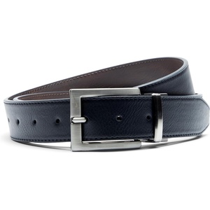 Nike Men’s Core Reversible Belt(Black/Brown  Pebble Grain)