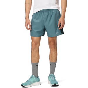 Nike Men’s Miler Dri-FIT 5″ Brief-Lined Running Shorts(Mineral Slate/Reflective Silver)