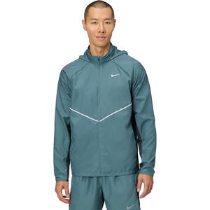 Nike Men’s Miler Uv Repel Running Jacket(Mineral Slate/Reflective Silver)