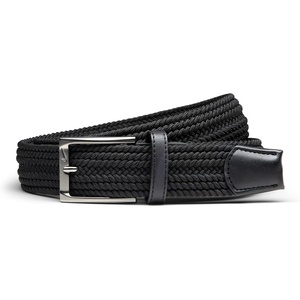 Nike Men’s Stretch Woven Belt(Black Herringbone)