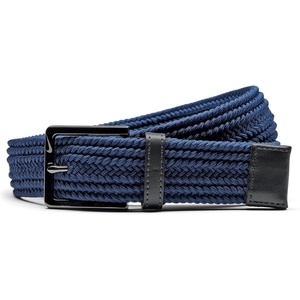 Nike Men’s Stretch Woven Belt(Navy Herringbone)