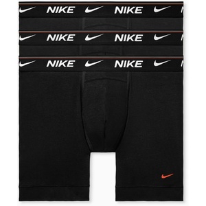 Nike Men’s Ultra Comfort Boxer Brief Underwear (3-Pack)(Black / Black/ Black)