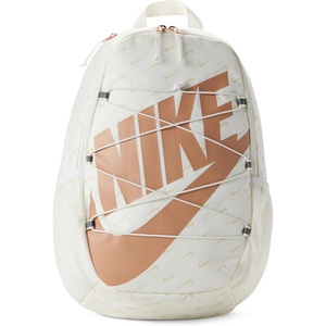 Nike Unisex Adult Classics Heritage Sweep Backpack | Mens and Womens(Sail/Sail/Rose Gold)