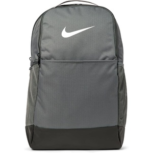 Nike Unisex Adult Gameday Brasilia 9.5 Training Backpack (24L or 30L) | Mens and Womens(Iron Grey/Black/White)