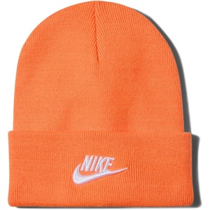 Nike Unisex Adult Peak Futura Beanie(Total Orange/White)