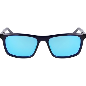 Nike Unisex Embar Polarized Square Sunglasses(Navy / Polar Blue Mirror)