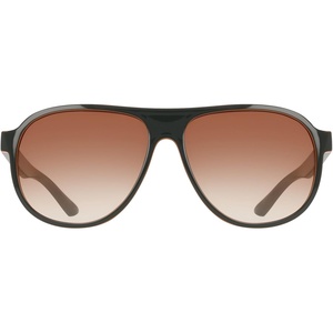 Nike Unisex Vintage Icon Aviator Sunglasses(Sequoia / Brown Gradient)
