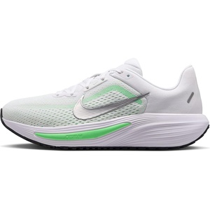 Nike Women’s Quest 7 Road Running Shoes(White/Metallic Silver-illusion Green)