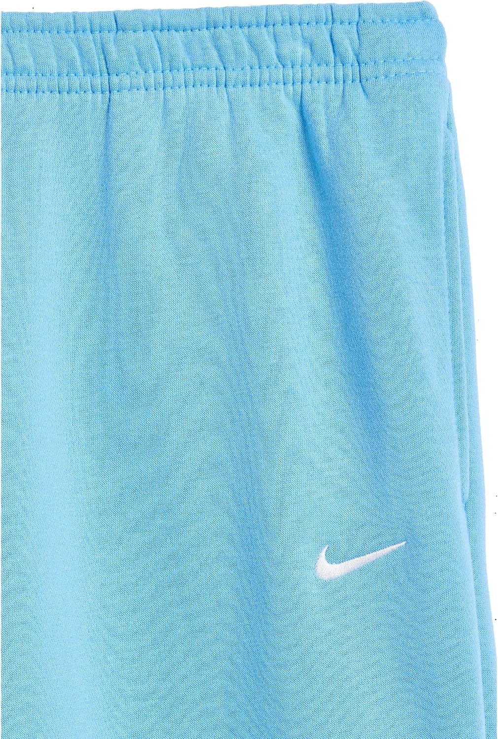 image:imageNike Girls Sportswear Studio Fleece Open Hem PantsFootball BlueWhite