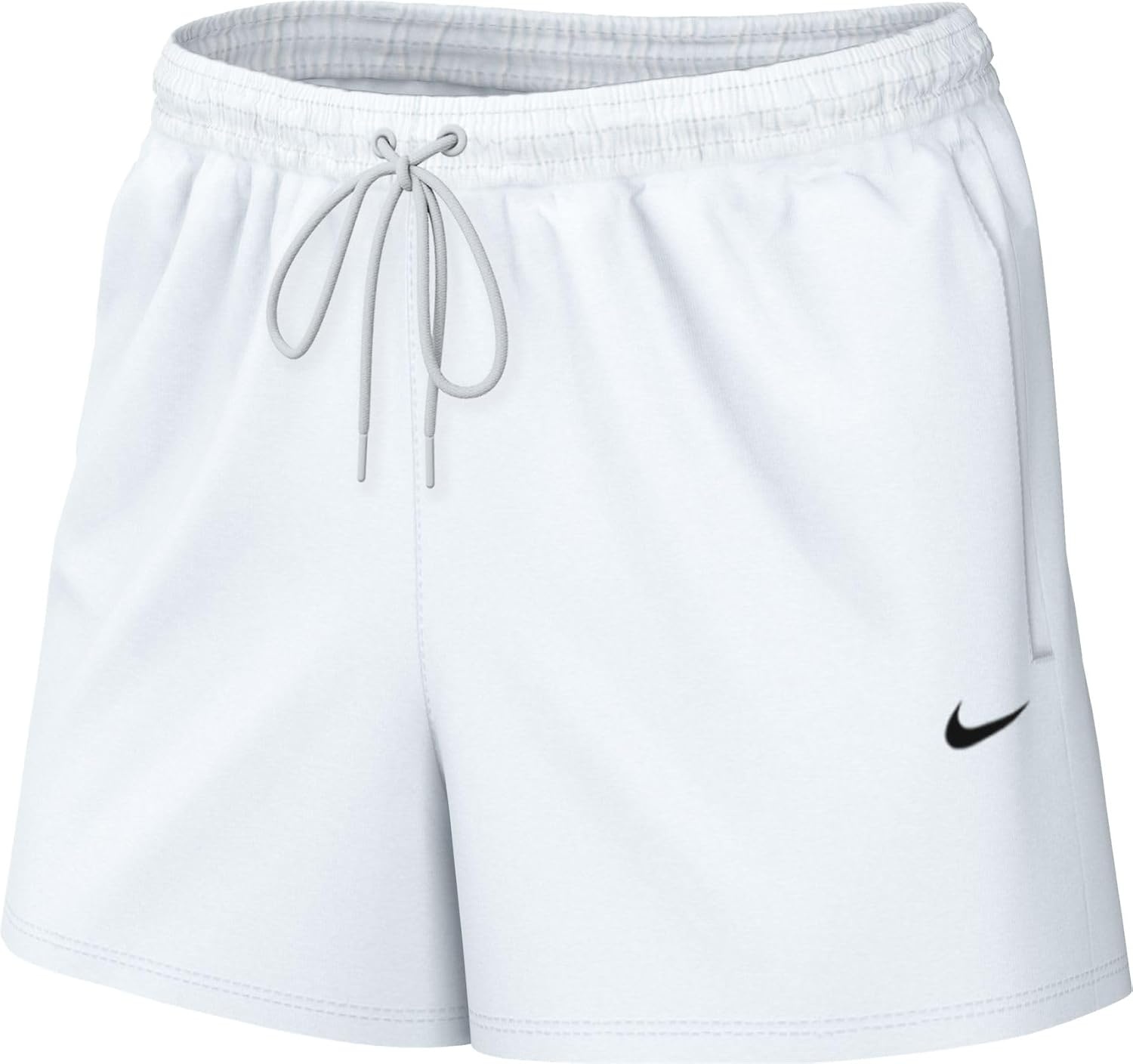 image:imageNike Womens Sportswear Classic Wovens MidRise ShortsWhiteBlack