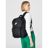 Nike Adult Classics Heritage Backpack (25L, 23L, or 6L) | Mens and Womens(Black/Black/White)