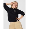 Nike Big Kids’ Sportswear Club French Terry Hoodie – Boys Girls Sweatshirt(Black/Black/Sanddrift/Sanddrift)